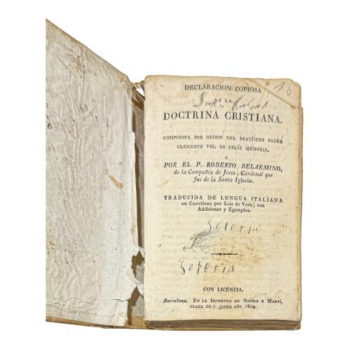 DECLARACIÓN COPIOSA DE LA DOCTRINA CRISTIANA 