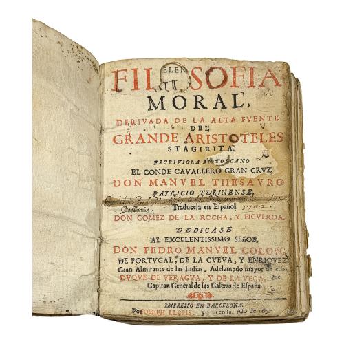 FILOSOFIA MORAL, DERIVADA DE LA ALTA FUENTE