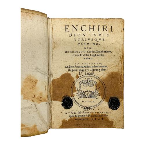 ENCHIRIDION IURIS UTRIUSQUE TERMINO 