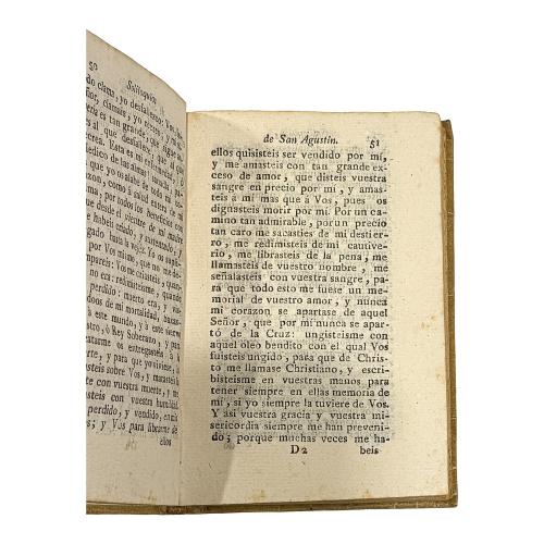 SOLILOQUIOS Y MANUAL DEL GLORIOSO DOCTOR DE LA IGLESIA S. AG