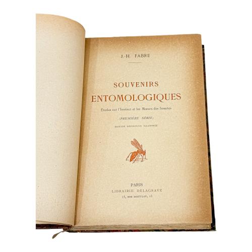 SOUVENIRS ENTOMOLOGIQUES: ÉTUDES SUR L'INSTINCT ET LES MOUER