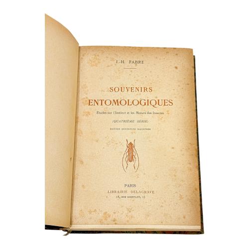 SOUVENIRS ENTOMOLOGIQUES: ÉTUDES SUR L'INSTINCT ET LES MOUER