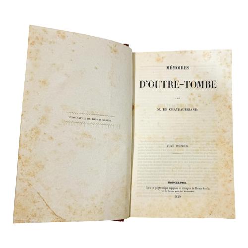 MÉMOIRES D'OUTRE-TOMBE 