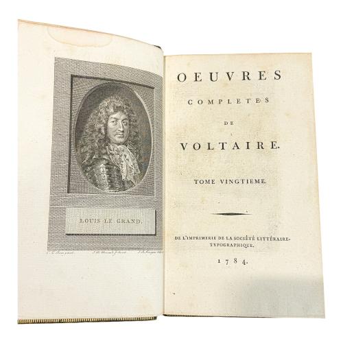 OEUVRES COMPLÈTES DE VOLTAIRE. SIÈCLE DE LOUIS XIV