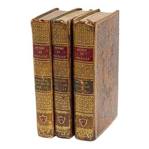 OEUVRES COMPLÈTES DE VOLTAIRE. MÉLANGES LITTÉRAIRES