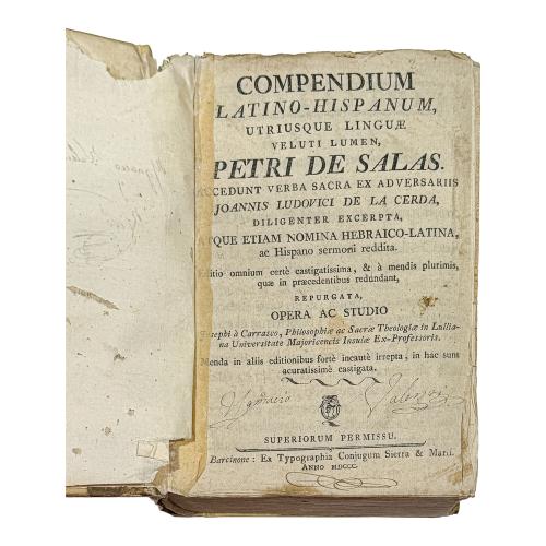 COMPENDIUM LATINO-HISPANUM