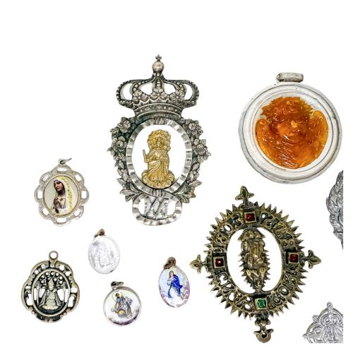 COLECCIÓN DE MEDALLAS DEVOCIONALES S.XIX-XX