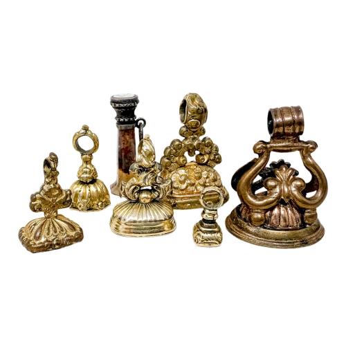 COLECCIÓN DE COLGANTES SELLOS DEL S.XIX