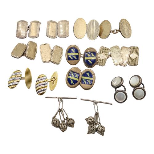 COLECCIÓN DE GEMELOS DE MEDIADOS S.XX
