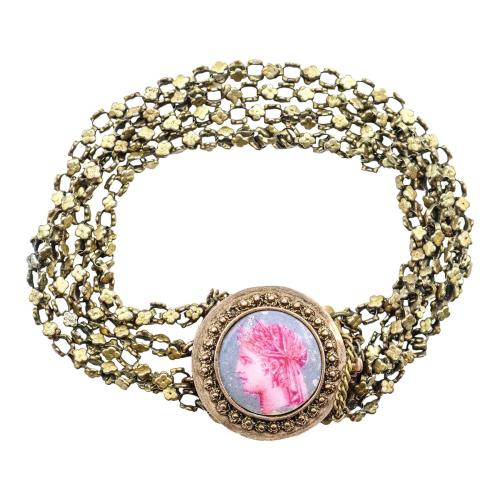 PULSERA CON MEDALLÓN DELS.XIX