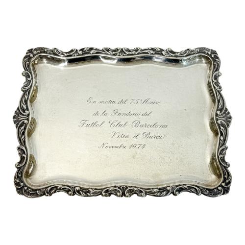 SALVILLA DE PLATA DEL ÚLTIMO TERCIO DE S. XX