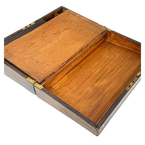CAJA ESCRIBANIA INGLESA DEL SIGLO XIX