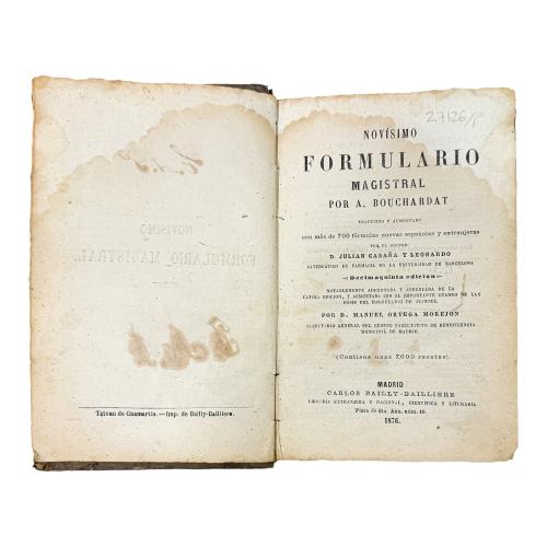 NOVISIMO FORMULARIO MAGISTRAL 