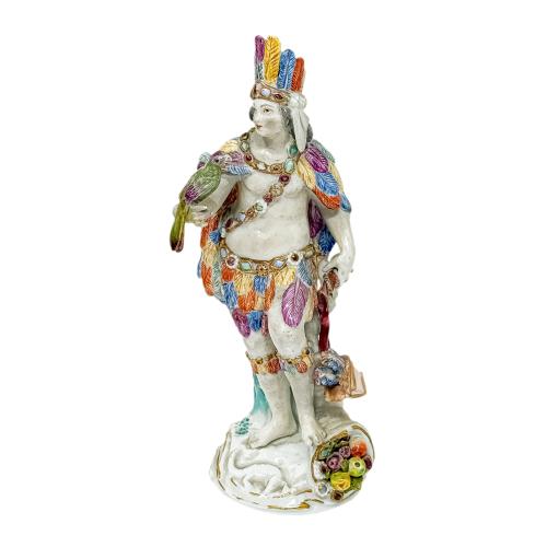 FIGURA EN PORCELANA DE MEISSEN DEL PRIMER TERCIO DEL S.XX