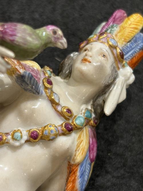 FIGURA EN PORCELANA DE MEISSEN DEL PRIMER TERCIO DEL S.XX