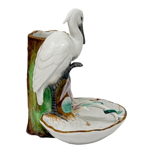 CERILLERO EN PORCELANA DEL PRIMER TERCIO DEL S.XX