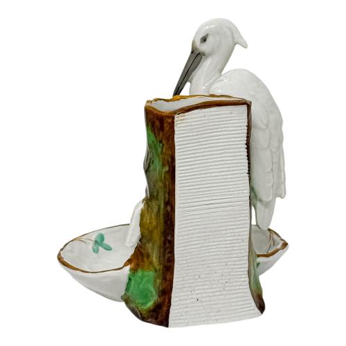 CERILLERO EN PORCELANA DEL PRIMER TERCIO DEL S.XX