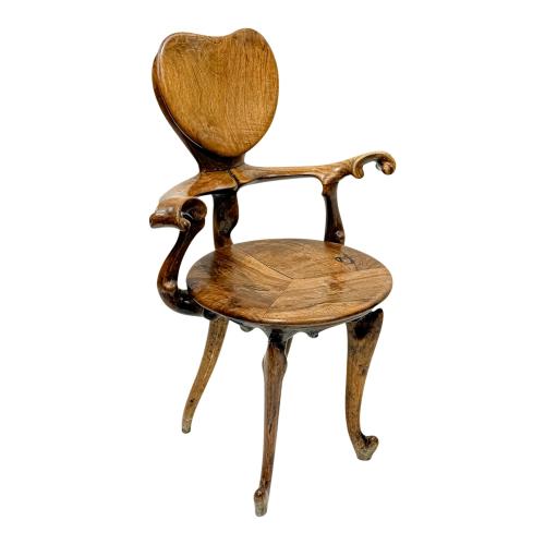 BUTACA CALVET DISEÑO DE ANTONIO GAUDÍ, MEDIADOS DE SIGLO XX
