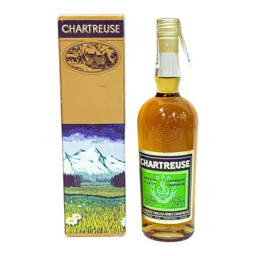BOTELLA CHARTREUSE ETIQUETA VERDE