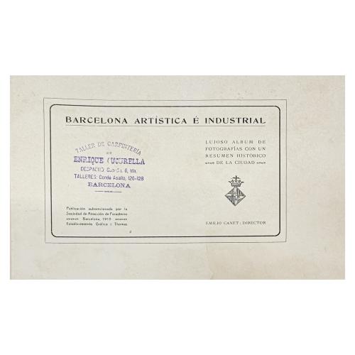BARCELONA ARTÍSTICA E INDUSTRIAL