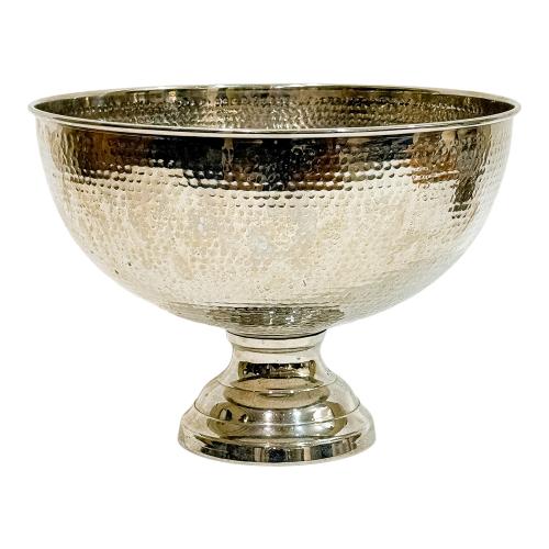 GRAN CUBITERA EN METAL PLATEADO