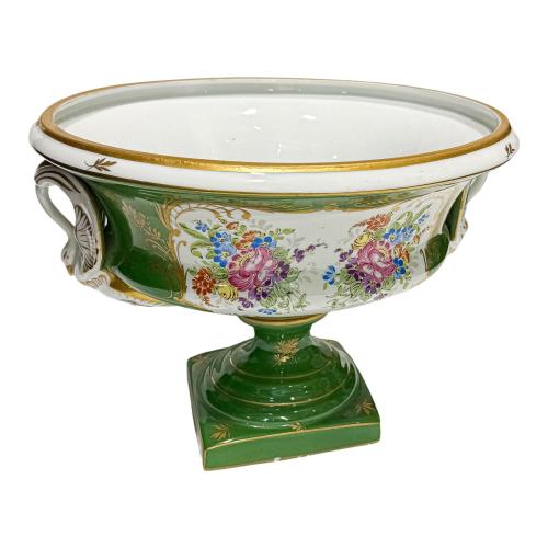 CENTRO DE MESA EN PORCELANA COULEUVRE DE MEDIADOS EL S.XX