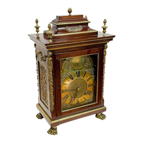 RELOJ BRACKET INGLÉS FIRMADO ROBERT HIGGS-LONDON