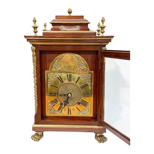 RELOJ BRACKET INGLÉS FIRMADO ROBERT HIGGS-LONDON