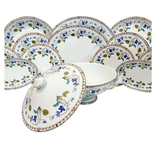 VAJILLA LIMOGES DEL PRIMER TERCIO DEL S.XX