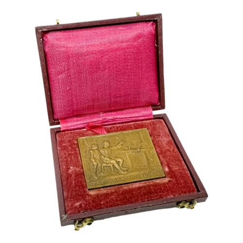 MEDALLA DE BRONCE SUIZA DE 1912