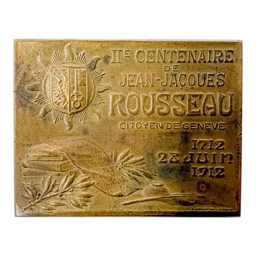 MEDALLA DE BRONCE SUIZA DE 1912