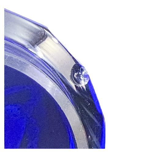 COPA DE CRISTAL CON TAPA DEL PRIMER CUARTO DE S. XX
