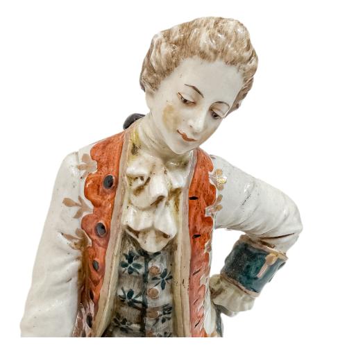 GRUPO EN PORCELANA ITALIANA DE MEDIADOS DEL S.XX