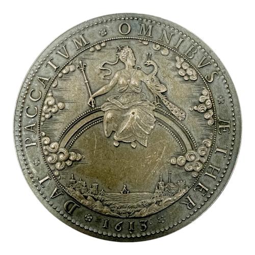 MEDALLA DE MARIA AUGUSTA MEDÉDICIS DE 1613