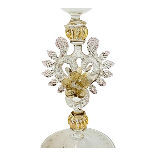 COPA DE CRISTAL CIRCA 1900