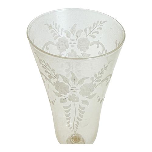 COPA DE CRISTAL CIRCA 1900