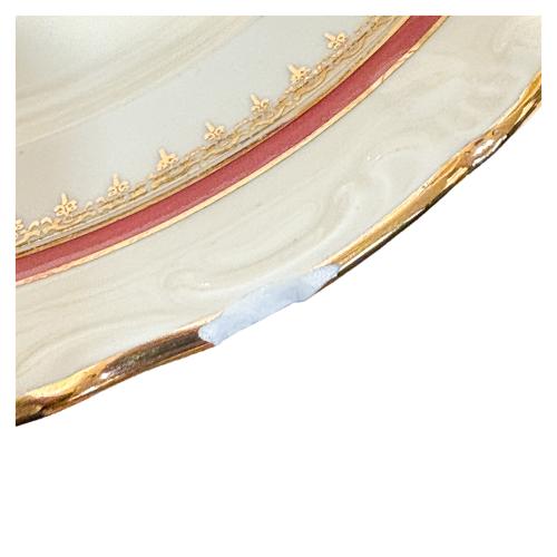 CONJUNTO DE PIEZAS DE VAJILLA ALEMANA DEL ÚLTIMO CUARTO S.XX