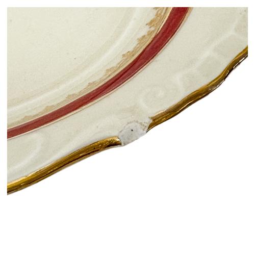 CONJUNTO DE PIEZAS DE VAJILLA ALEMANA DEL ÚLTIMO CUARTO S.XX