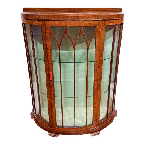 MUEBLE VITRINA  INGLESA DEL SEGUNDO CUARTO SIGLO XX