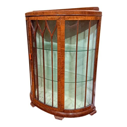 MUEBLE VITRINA  INGLESA DEL SEGUNDO CUARTO SIGLO XX