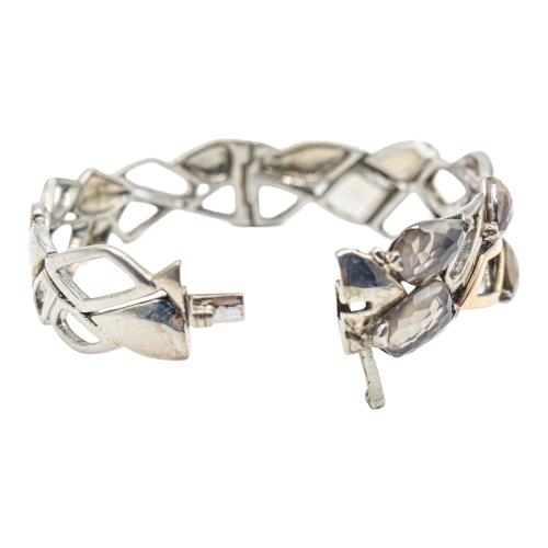 PULSERA CON CUARZOS FUMÉ