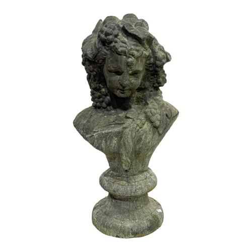 BUSTO DE DAMA DEL ÚLTIMO TERCIO DE SIGLO XX