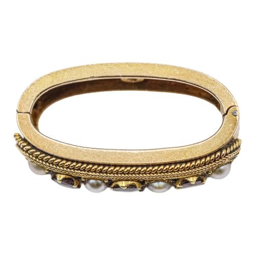 ARGOLLA PARA COLLAR DE PERLAS, AÑOS 50