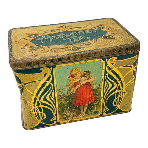 CAJA DE TÉ PRINCIPIOS SIGLO XX