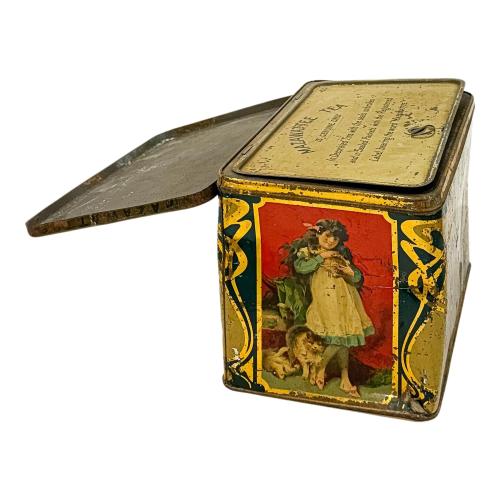 CAJA DE TÉ PRINCIPIOS SIGLO XX