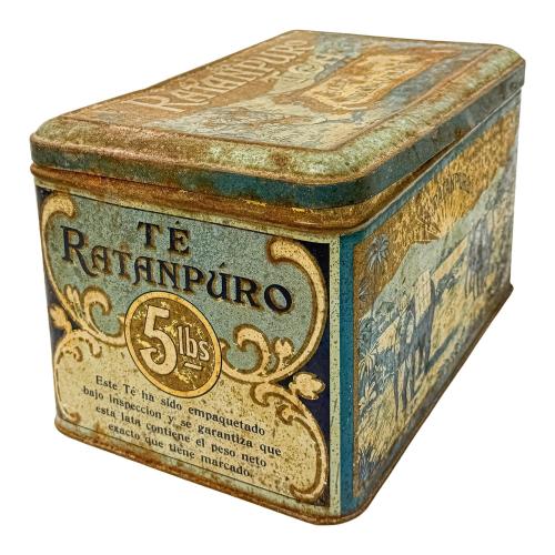 CAJA DE TÉ PRINCIPIOS SIGLO XX