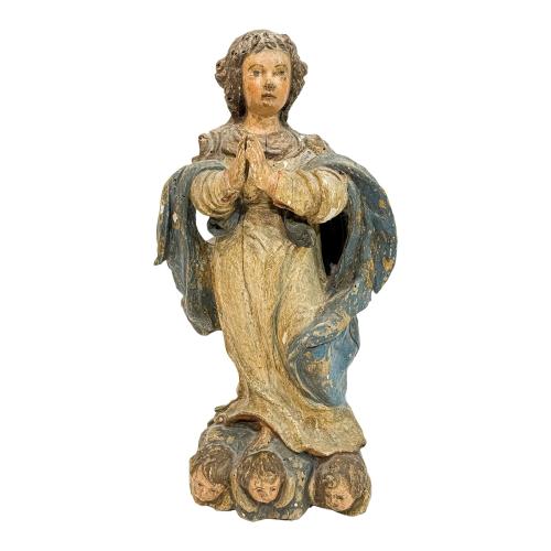 TALLA DE LA VIRGEN PRINCIPIOS SIGLO XIX