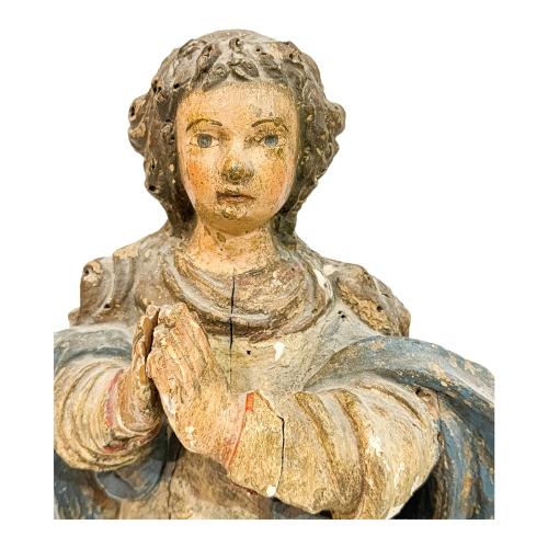 TALLA DE LA VIRGEN PRINCIPIOS SIGLO XIX