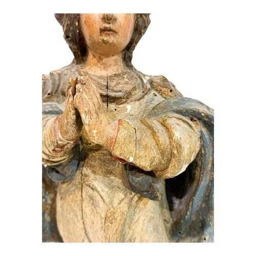 TALLA DE LA VIRGEN PRINCIPIOS SIGLO XIX