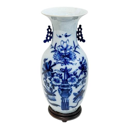 JARRÓN DE PORCELANA CHINA DEL PRIMER TERCIO DE SIGLO XX